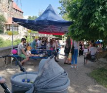 Familien- &amp; Kletter-Cafe Altstadtfest Lauf 2023